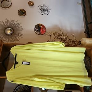 Extra 35% off sale - Worthington Yellow dress 3x - $15